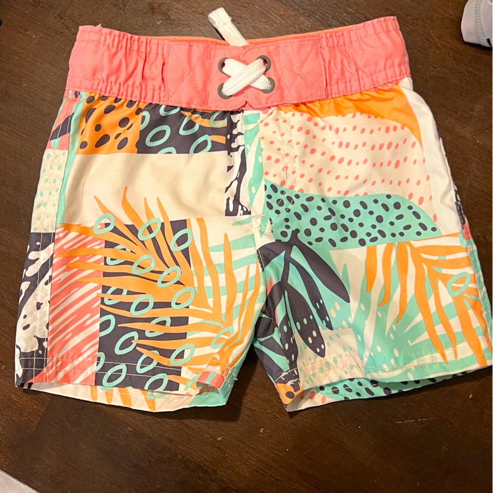 Cat & Jack Baby Boy Swim Trunks size 12 months